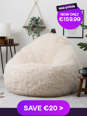 Fur Cocoon Bean Bag