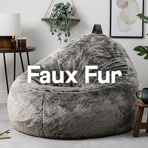 Faux Fur Bean Bag