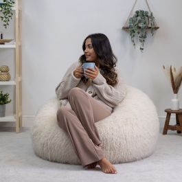 icon® Mongolian Faux Fur Classic Bean Bag