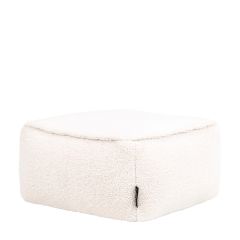 icon® Amara Borg Footstool, Natural