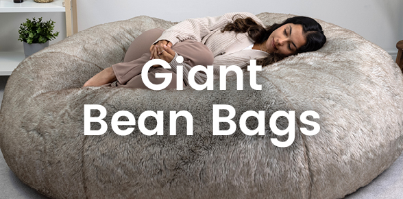 very big bean bag