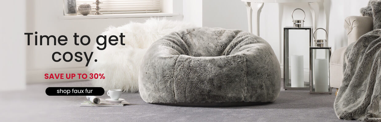 Fur bean Bags Save Up to 30%