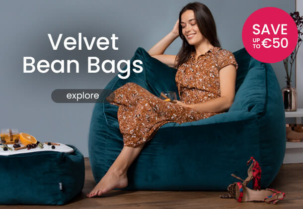 Velvet Bean Bags