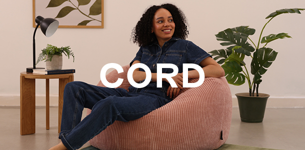 Cord bean bag cheap chair